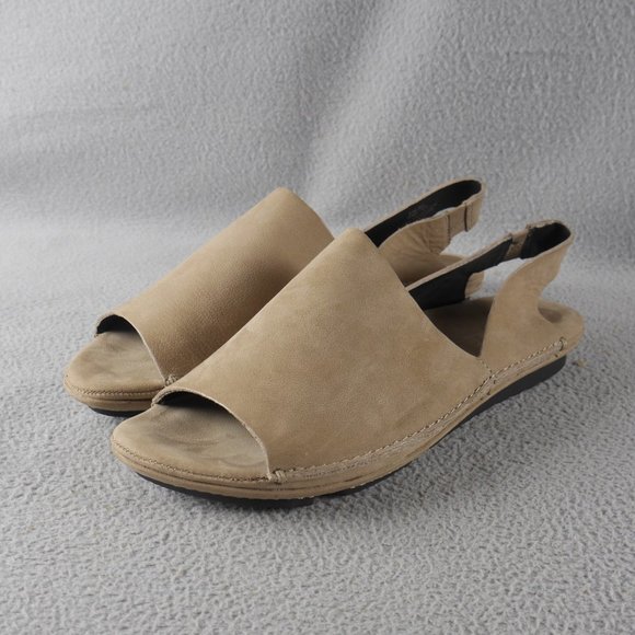 GENTLE SOULS by KENNETH COLE "Edge Slip"MUSHROOM BROWN Pull On Flat Size 7.5 ANB - Picture 4 of 4